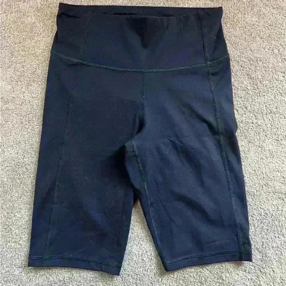 all in motion Pants - ALL IN MOTION - High Rise Black Bike Shorts